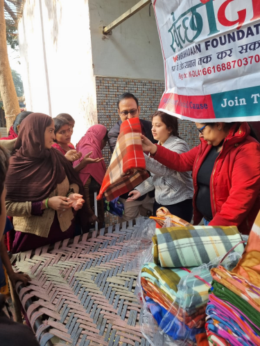 Blankets Distribution
